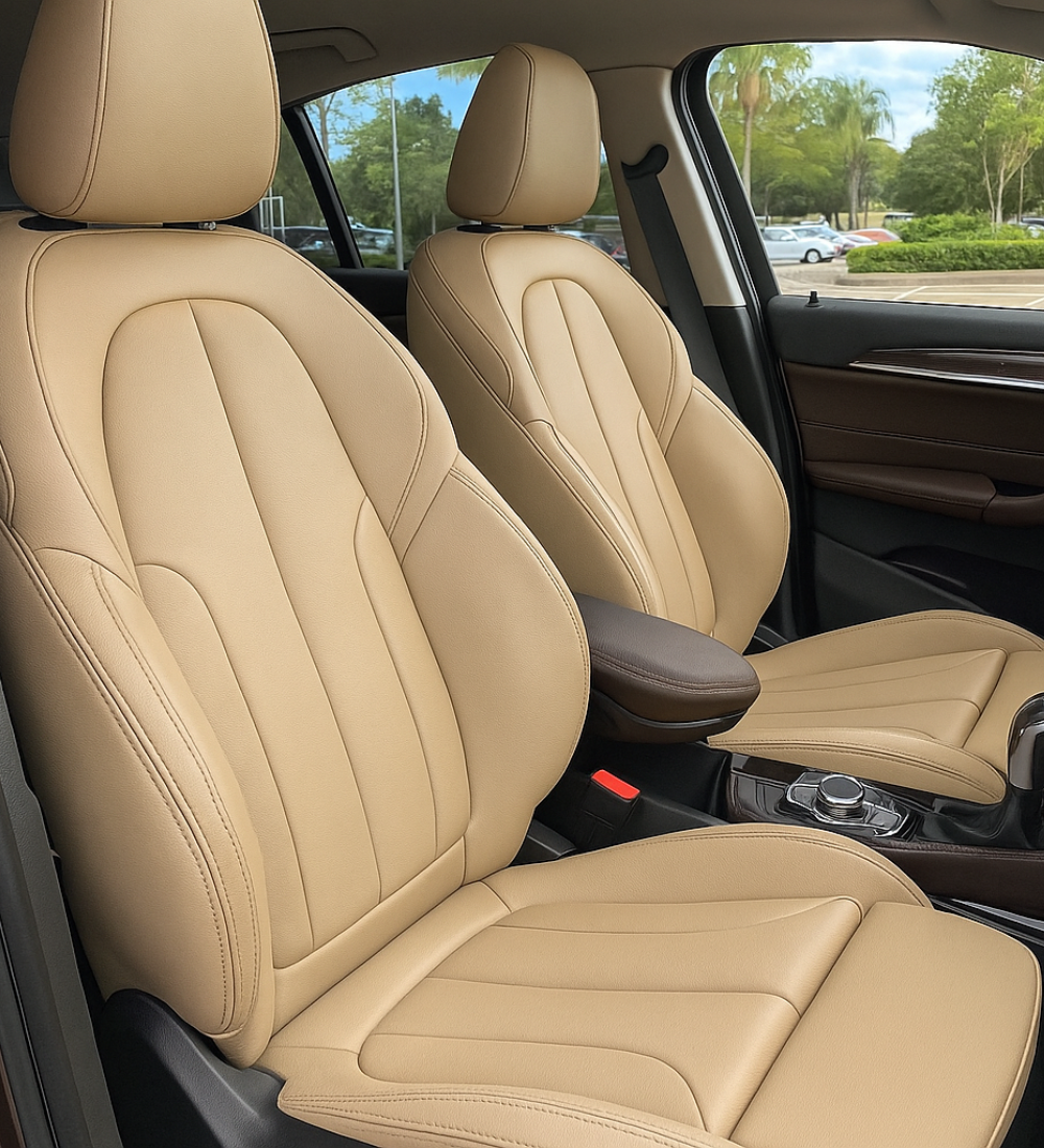 BG - 08 - Genuine Leather Seat Covers