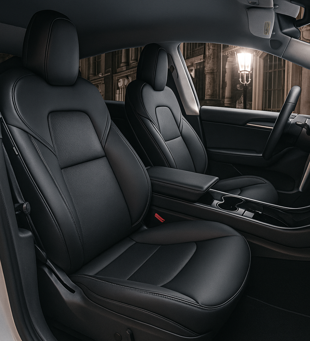 BL - 02 - Genuine Leather Seat Covers