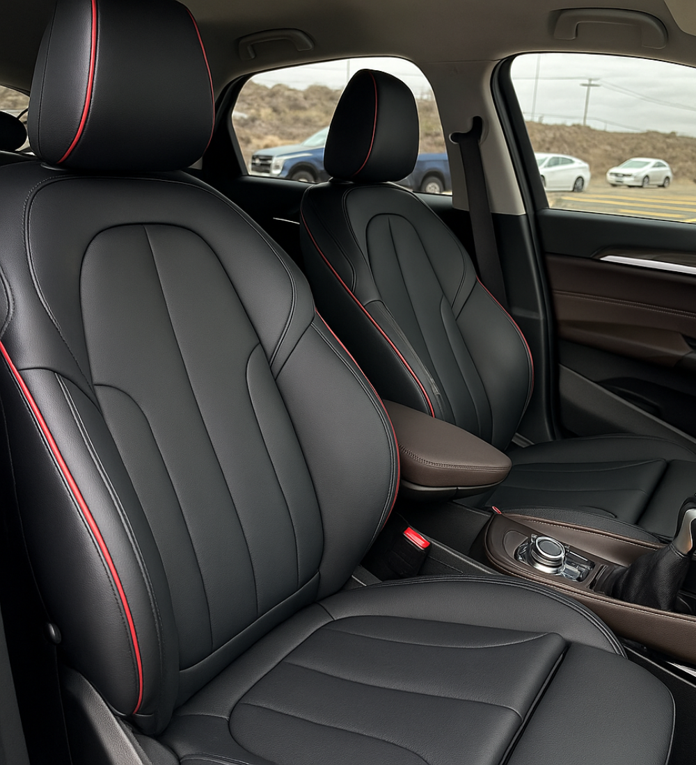 BL - 11 - Genuine Leather Seat Covers