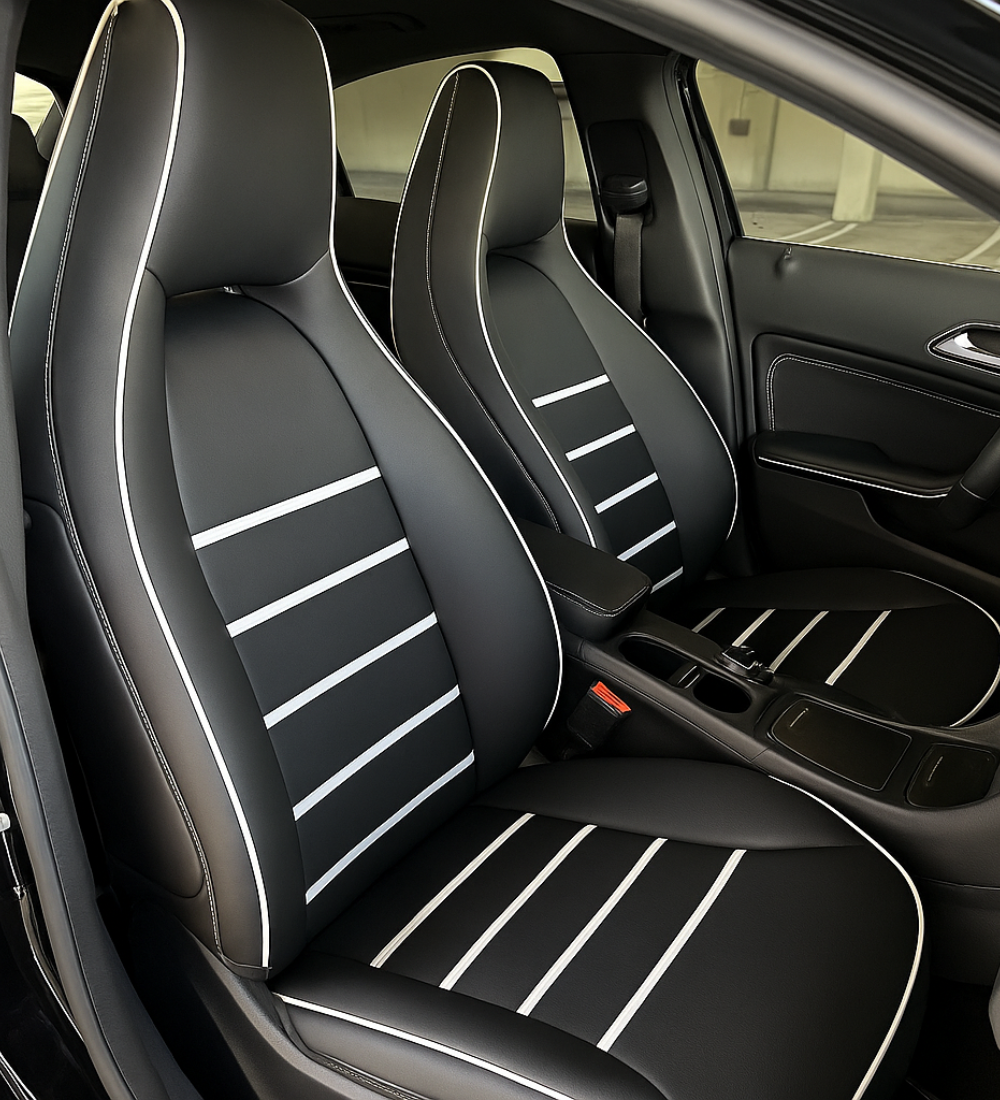 BL - 12 - Genuine Leather Seat Covers