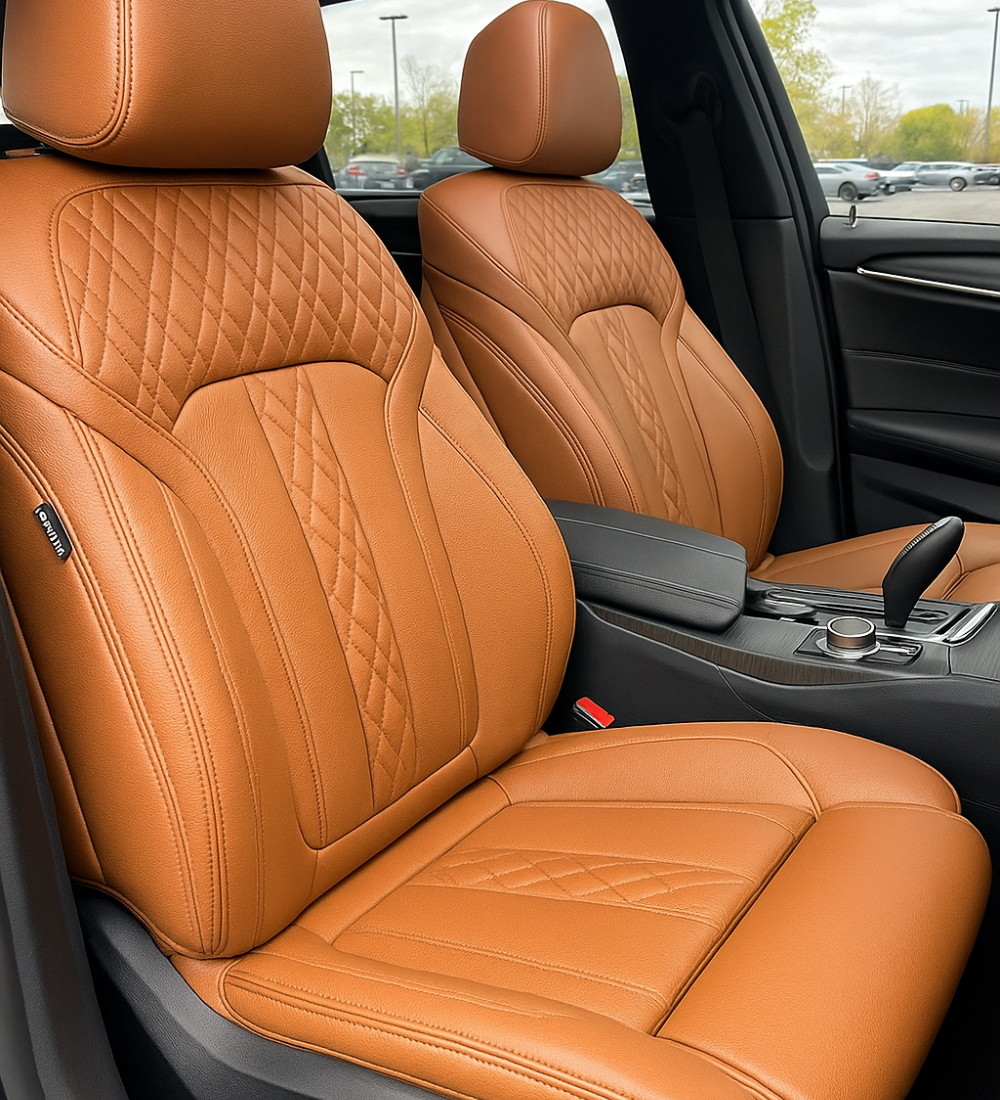 CB - 01 - Genuine Leather Seat Covers