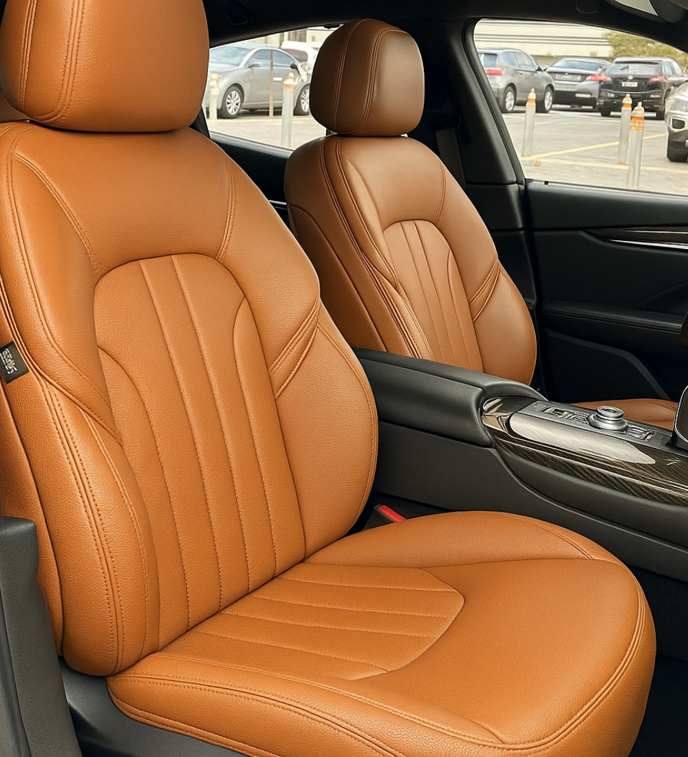 CB - 03 - Genuine Leather Seat Covers