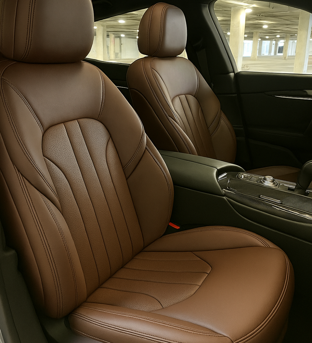 CF - 04 - Genuine Leather Seat Covers