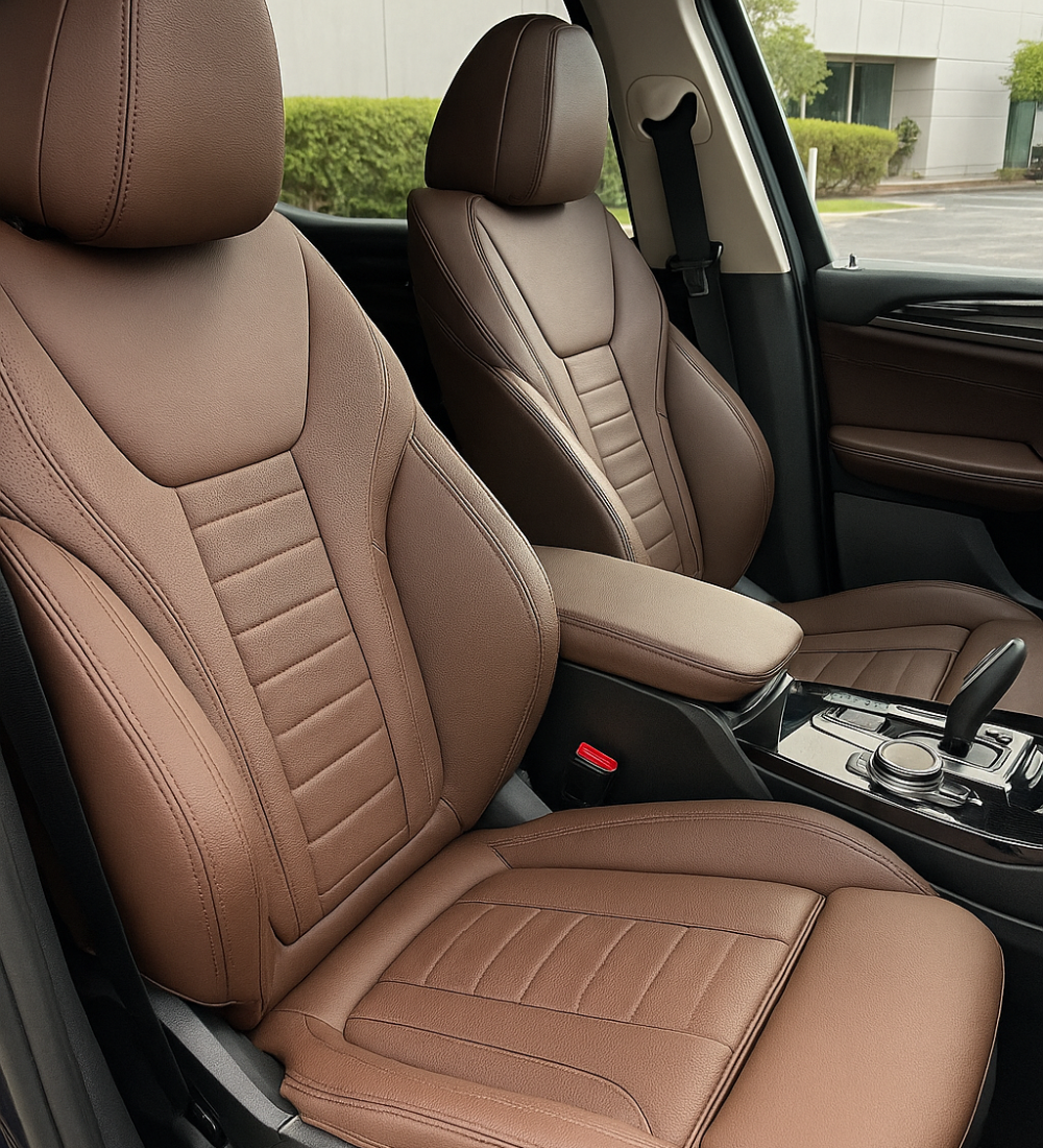 CF - 12 - Genuine Leather Seat Covers