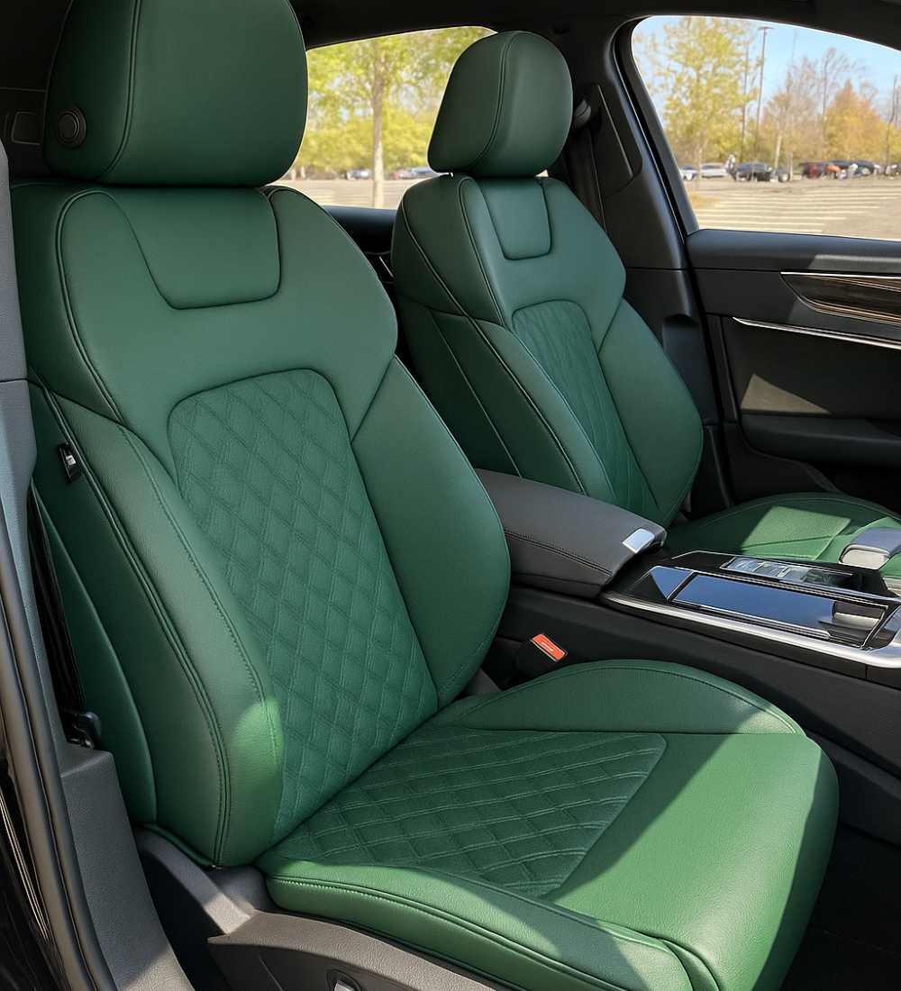 GR - 01 - Genuine Leather Seat Covers