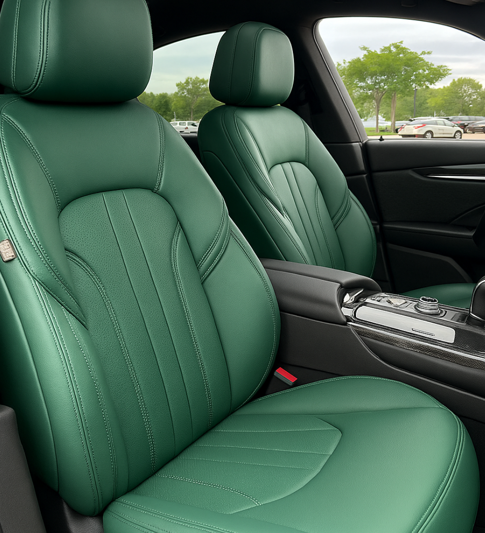 GR - 04 - Genuine Leather Seat Covers