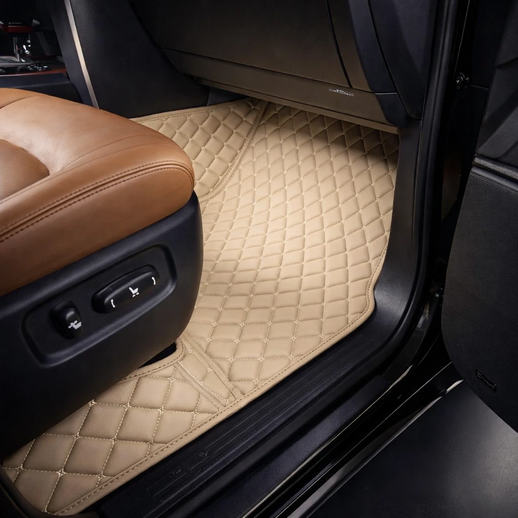 Beige with Beige Stitching - Diamond Series - Image 2