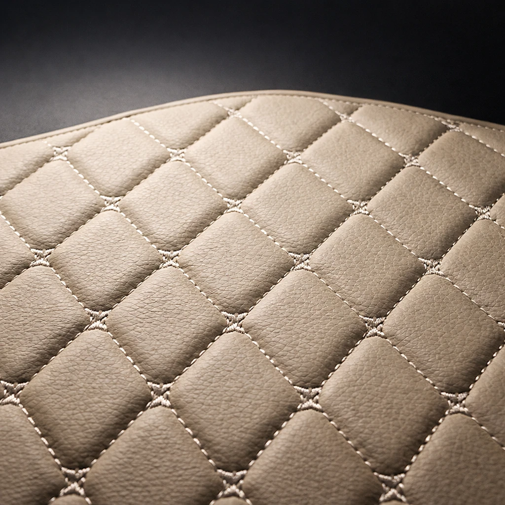 Beige with Beige Stitching - Diamond Series - Image 7