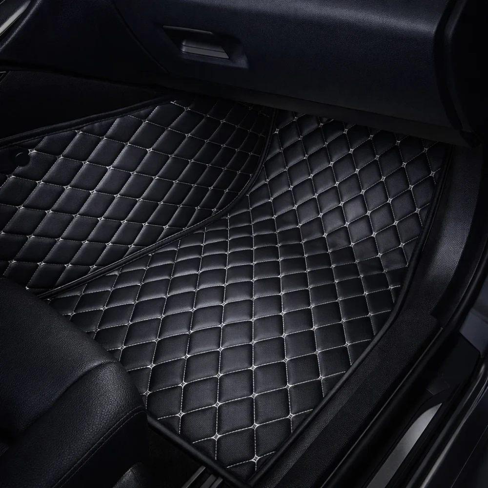 Black with Beige Stitching - Diamond Series - Image 6