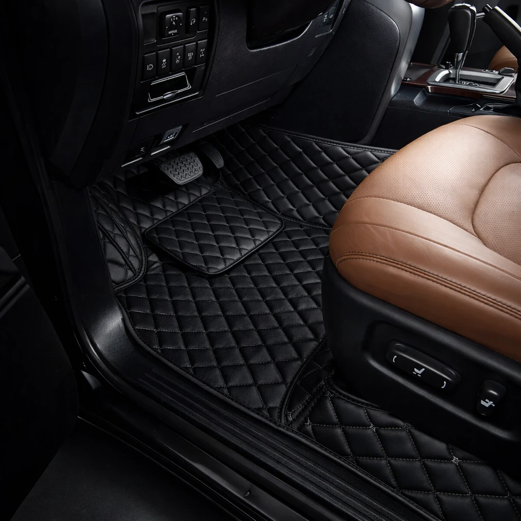 Black with Black Stitching - Diamond Series