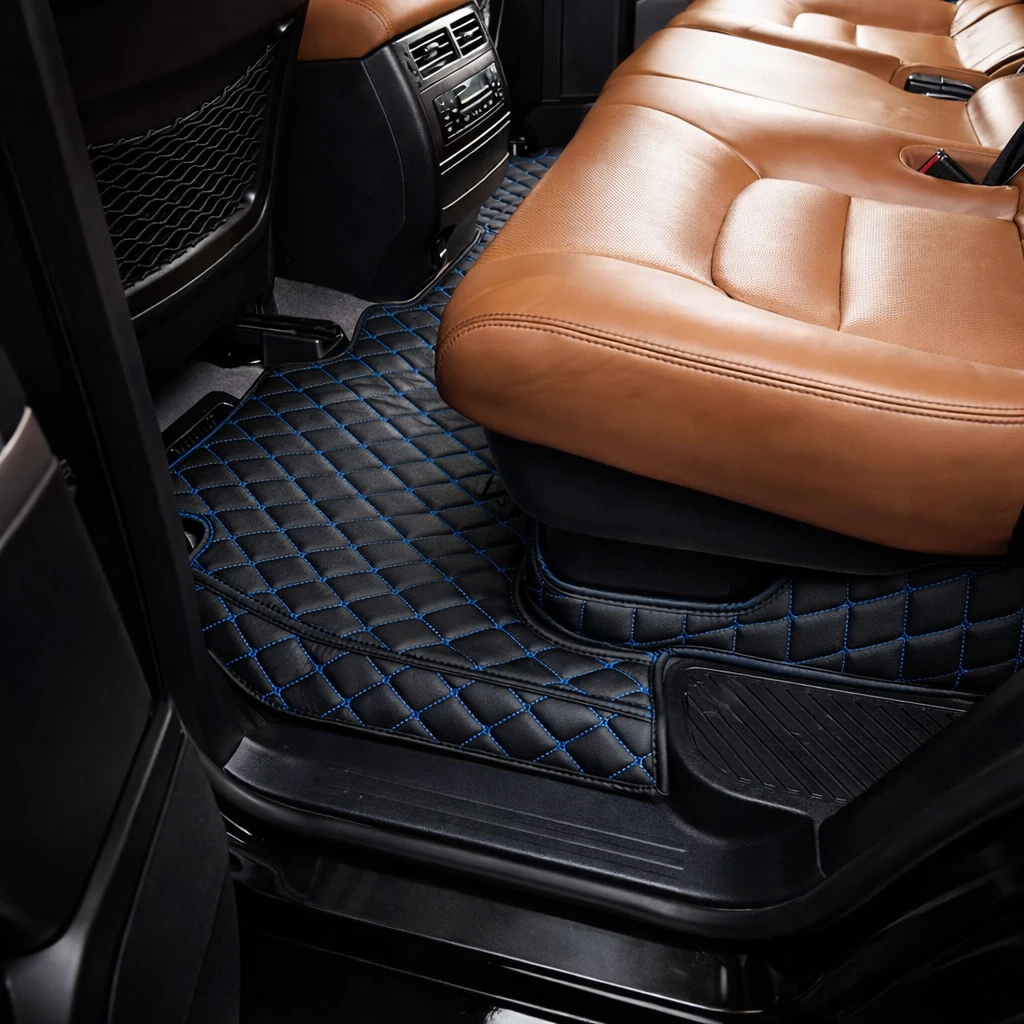 Black with Blue Stitching - Diamond Series - Image 3