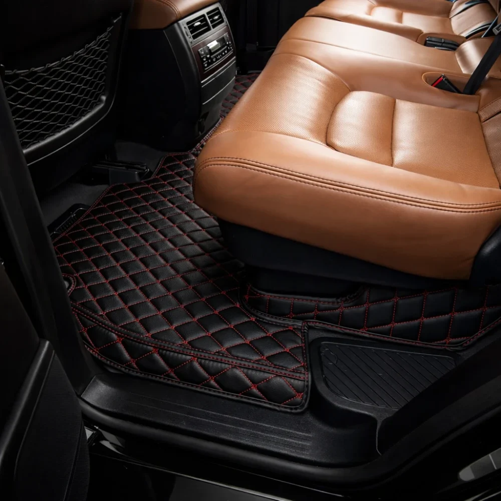 Black with Red Stitching - Diamond Series - Image 3