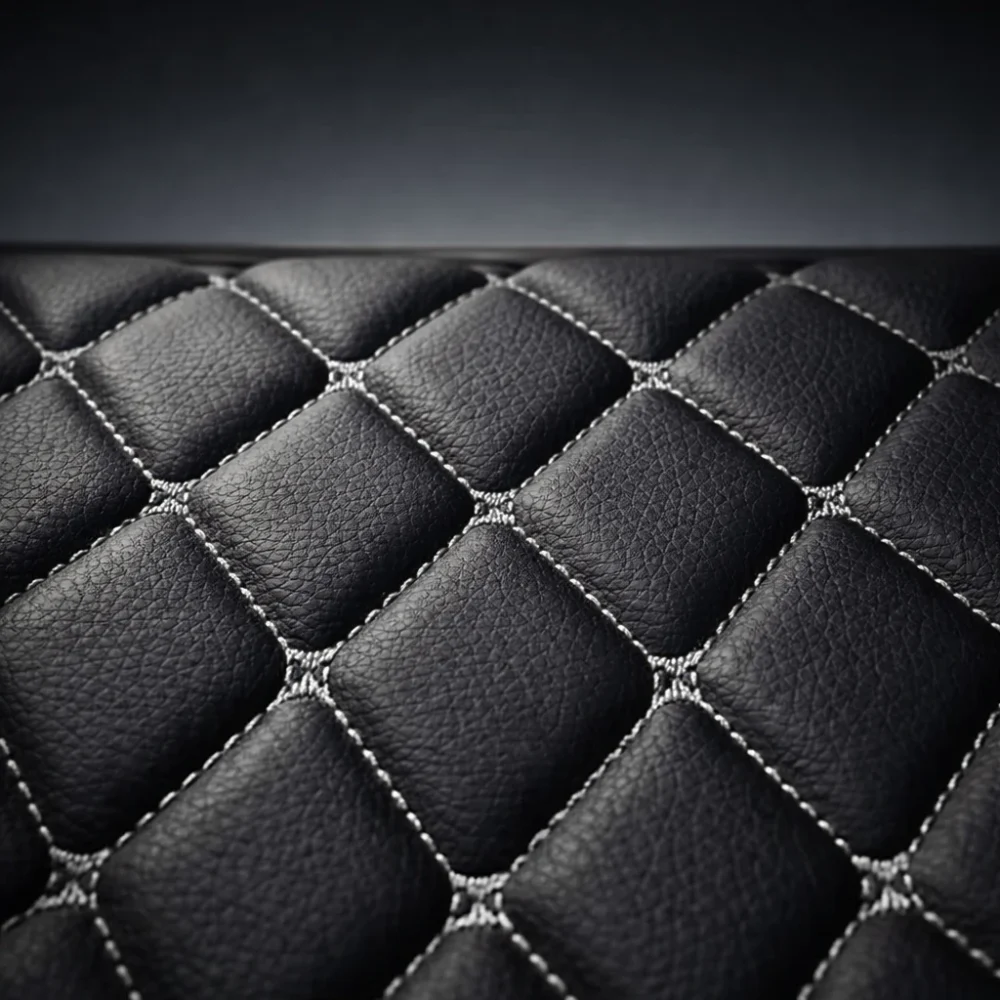 Black with White Stitching - Diamond Series - Image 7