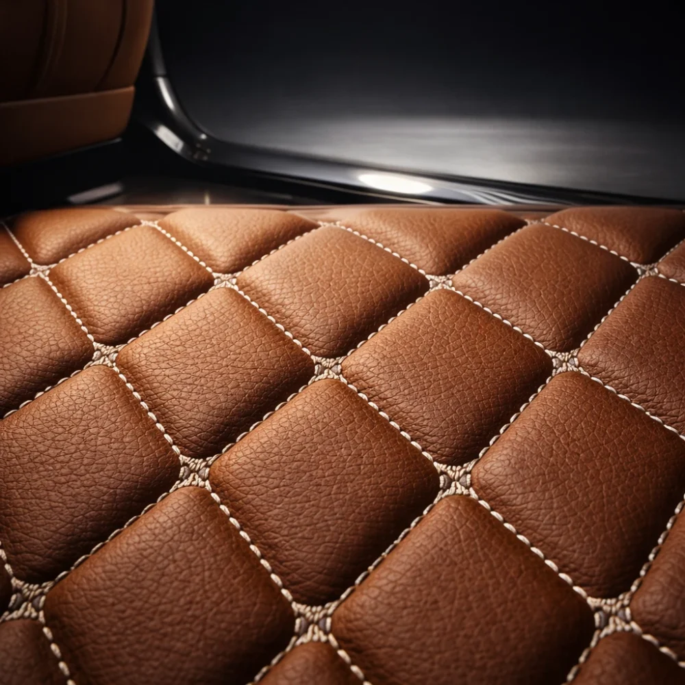 Caramel with Beige Stitching - Diamond Series - Image 7