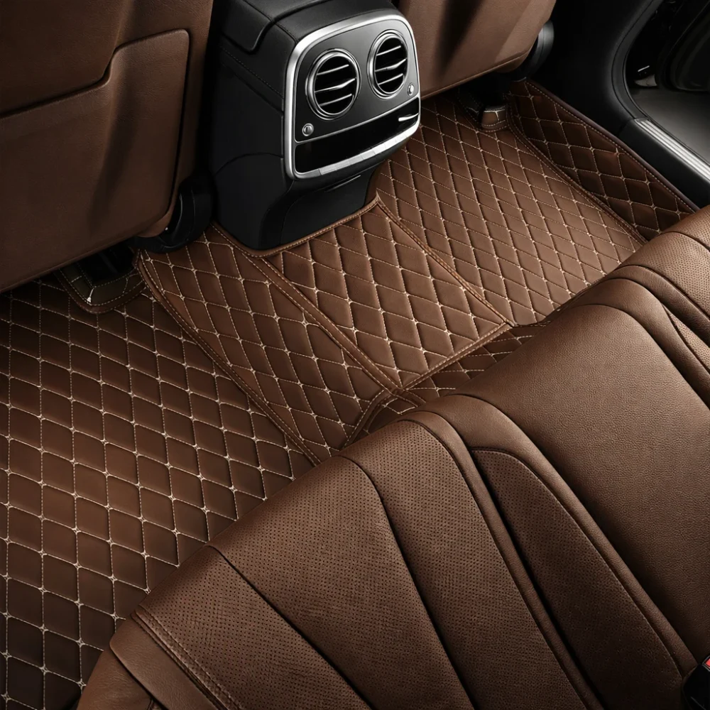 Coffee with Beige Stitching - Diamond Series - Image 4