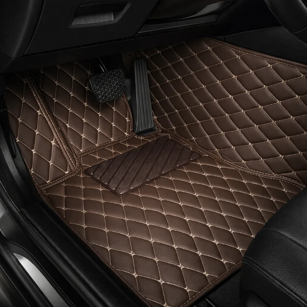 Coffee with Beige Stitching - Diamond Series - Image 5