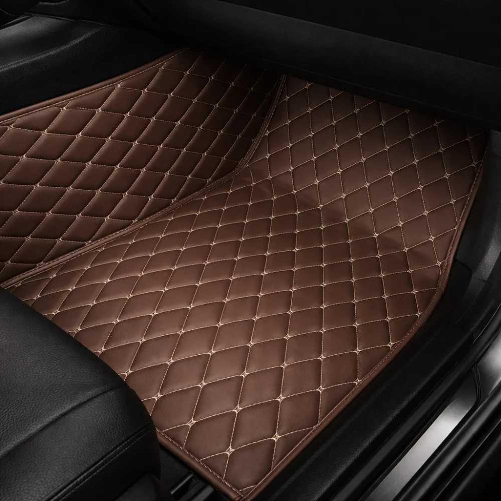 Coffee with Beige Stitching - Diamond Series - Image 6