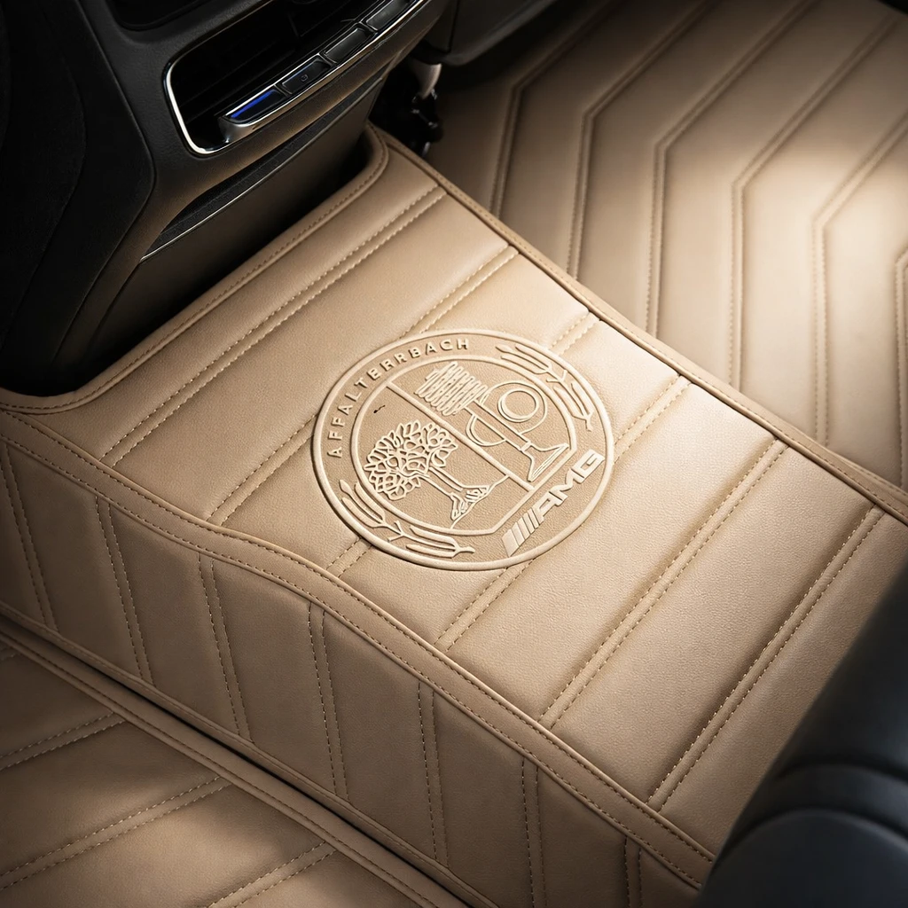 Beige with Beige Stitching - Stripe Series - Image 7