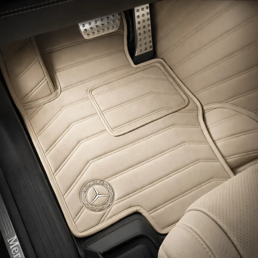 Beige with Beige Stitching - Stripe Series - Image 4