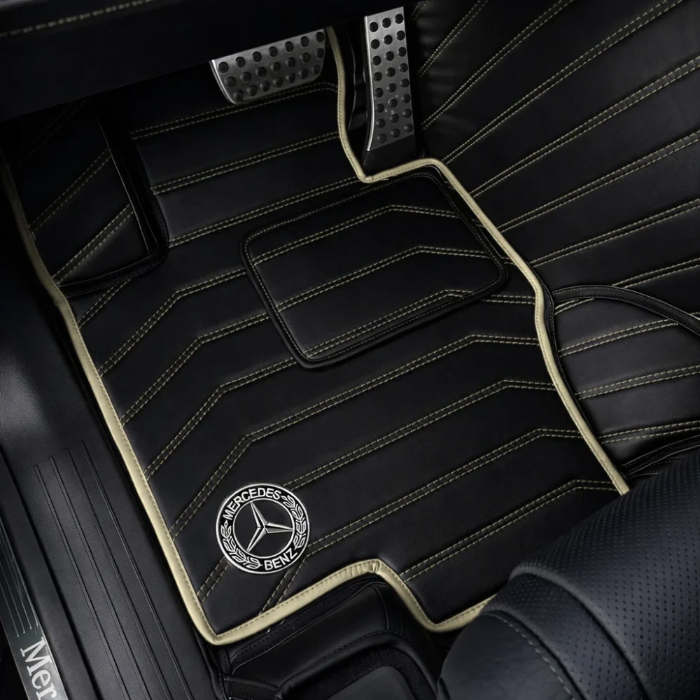 Black with Beige Stitching - Stripe Series - Image 3