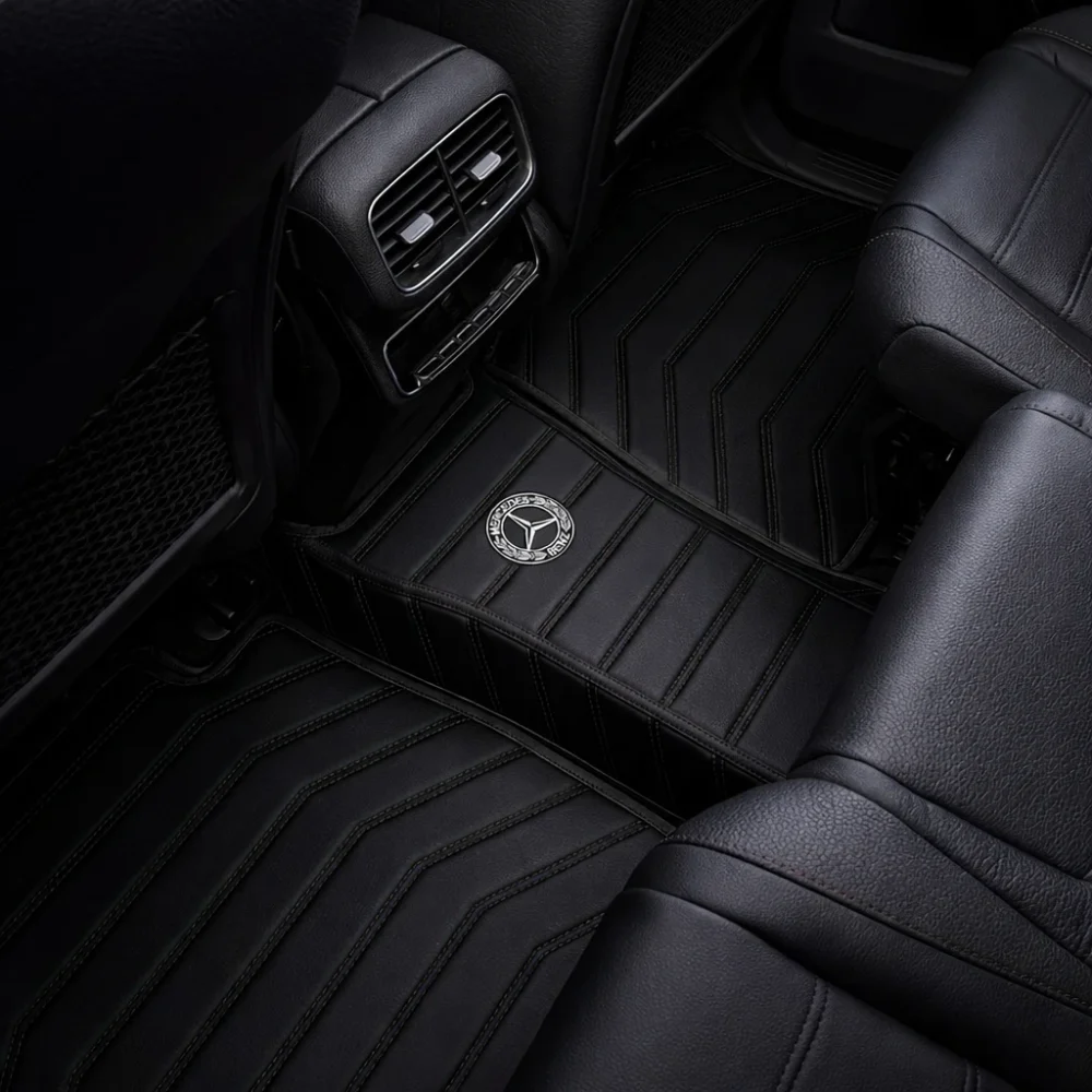 Black with Black Stitching - Stripe Series - Image 6
