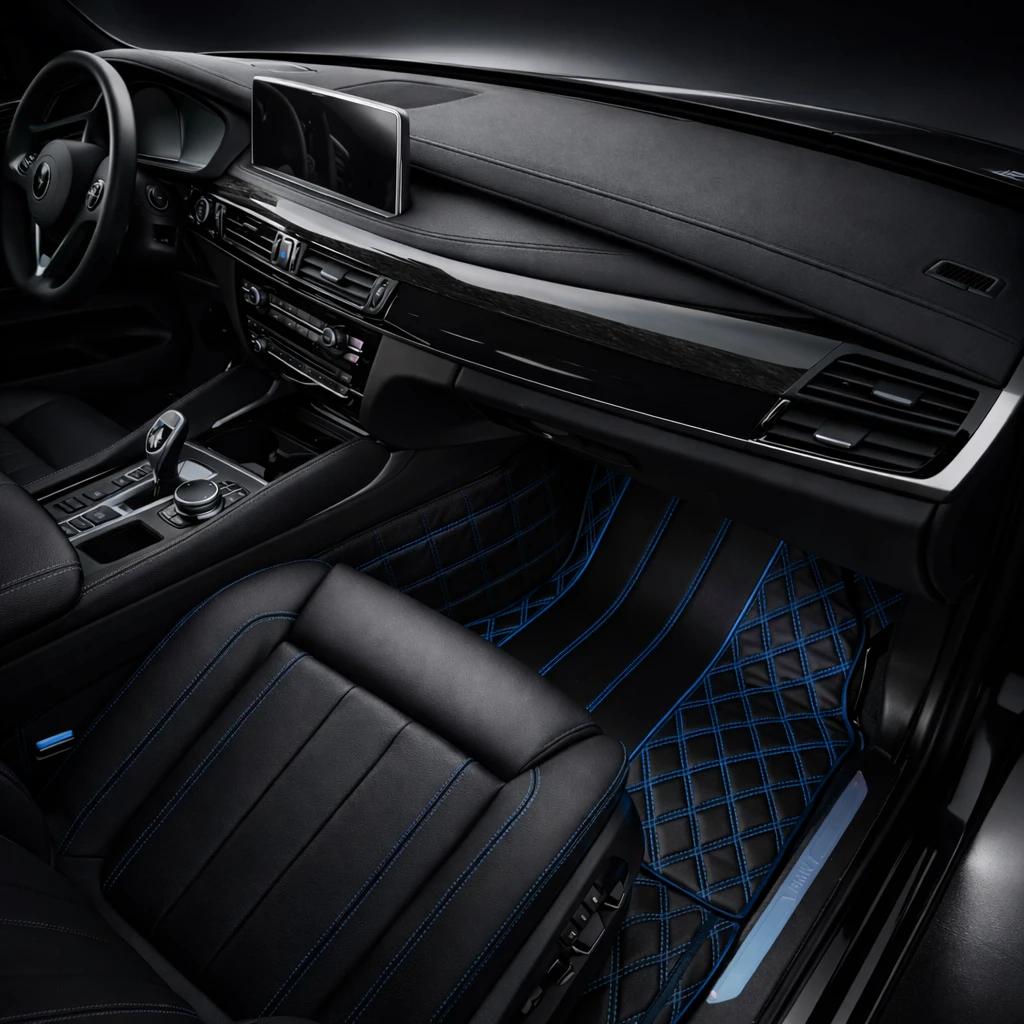 Black with Blue Stitching - Signature Series - Image 2