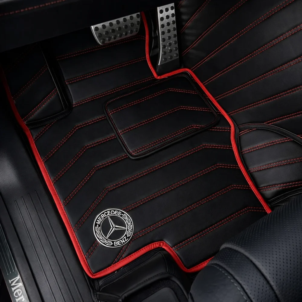 Black with Red Stitching - Stripe Series - Image 3