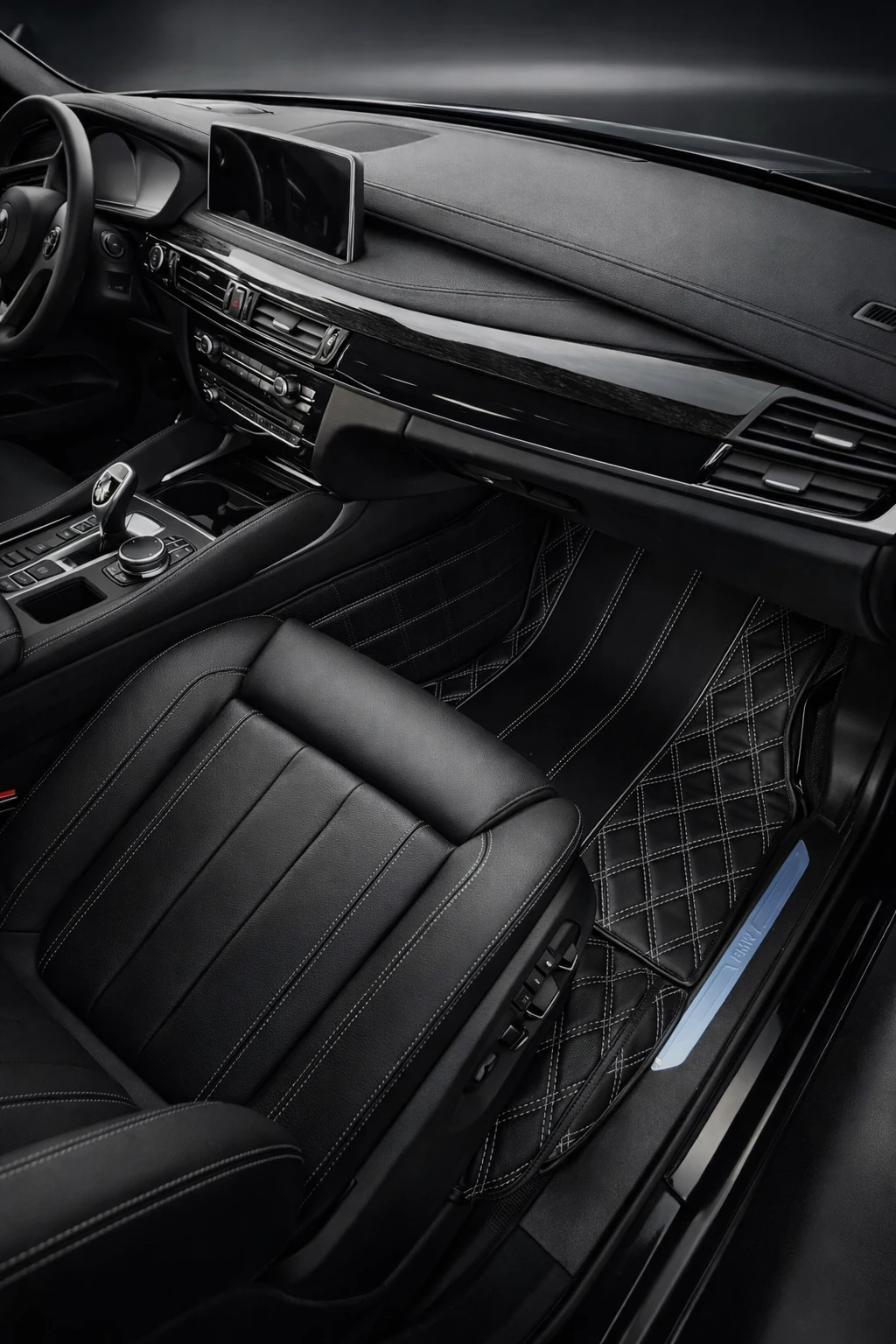Black with White Stitching - Signature Series - Image 2