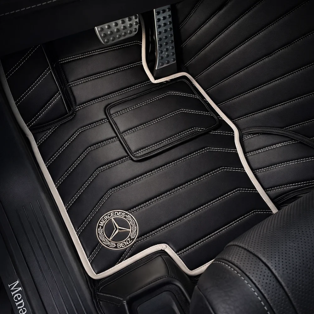 Black with White Stitching - Stripe Series - Image 3