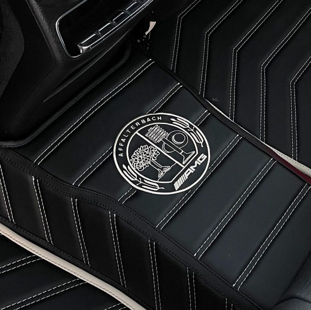 Black with White Stitching - Stripe Series - Image 7